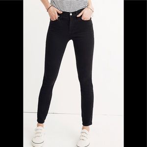 Madewell 9 inch high waisted skinny jeans